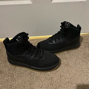 Black Spike Air Force 1’s